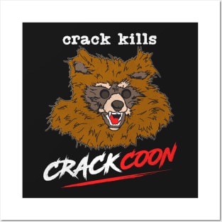 Crackcoon 'Crack Kills' Movie Fan Art Posters and Art